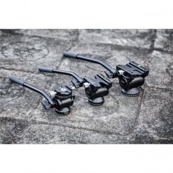 LEOFOTO ROTULE VIDEO COMPACTE BV-1R (DOUBLE PLAQUE PANORAMIQUE)