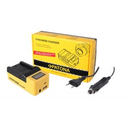 PATONA Synchron USB Charger f. Sony NP-FZ100 A7 III A7M3 Alpha 7 III A7 R III A7RM3 Alpha 7 R III A9 Alpha 9 FZ100 with LCD