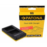 PATONA Dual Quick-Charger f.Sony...