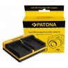 PATONA Dual charger f. Fuji NP-W235...