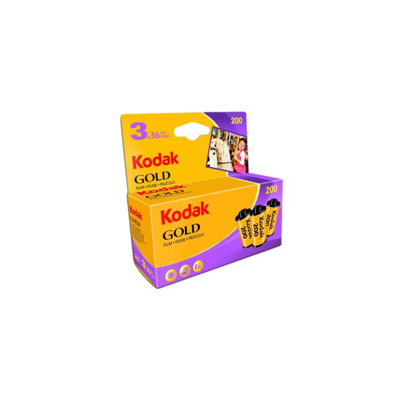 KODAK FILM ARGENTIQUE GOLD 200 135 COULEUR