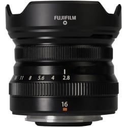 FUJIFILM OBJECTIF XF 16MM F/2.8 R WR NOIR
