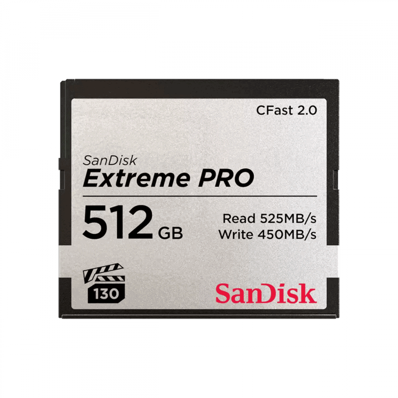 SANDISK CARTE CFAST EXTREME PRO 2.0