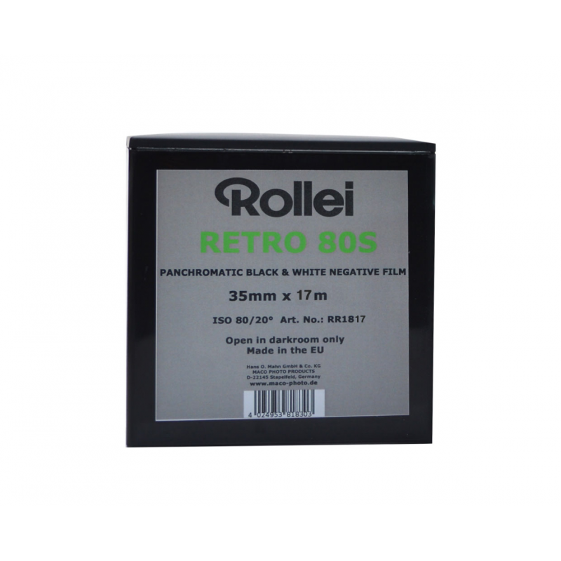 ROLLEI FILM ARGENTIQUE RETRO 80S - 17m