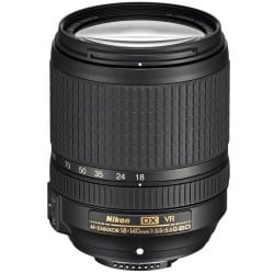 NIKON OBJECTIF NIKKOR AF-S DX 18-140MM F/3.5-5.6 VR ED