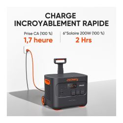 JACKERY EXPLORER STATION D'ÉNERGIE PORTABLE