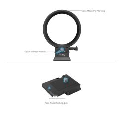 SMALLRIG PLAQUE DE MONTAGE ROTATIVE HORIZONTALE / VERTICALE