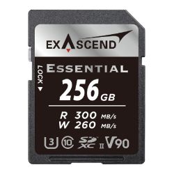 EXASCEND CARTE SDXC UHS II V90 ESSENTIAL