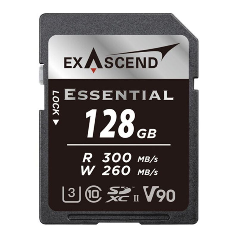 EXASCEND CARTE SDXC UHS II V90 ESSENTIAL