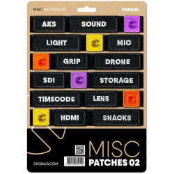 CRDBAG ASSORTIMENT D'ÉCUSSONS BRODÉS