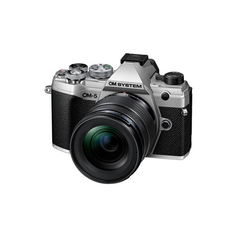 OLYMPUS HYBRIDE OM-5 + 12-45mm silver