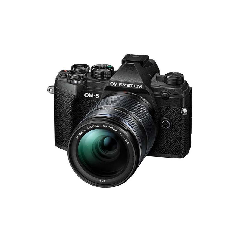 OLYMPUS HYBRIDE OM-5 + 14-150mm II noir