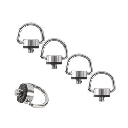 CRDBAG PACK DE 4 VIS D-ANNEAU 1/4 POUCE POUR CAMÉRA