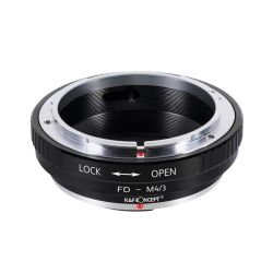 K&F CONCEPT BAGUE ADAPTATION BOITIER MONTURE MICRO 4/3