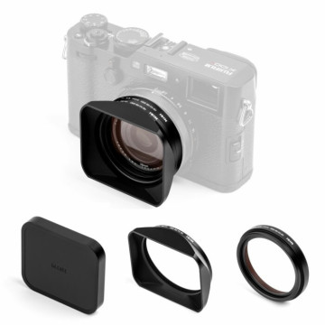 NISI FILTRE UV SÉRIE X100 FUJI AVEC ADAPTATEUR 49MM ET ACCESSOIRES