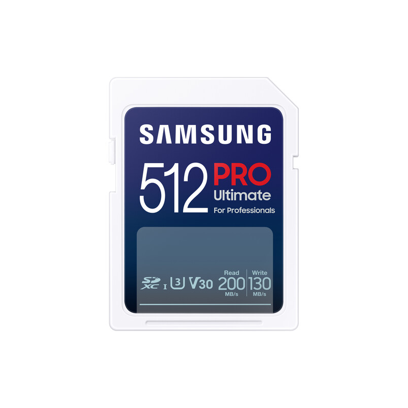 SAMSUNG CARTE SD PRO ULTIMATE UHS-I W130/R200MB/S