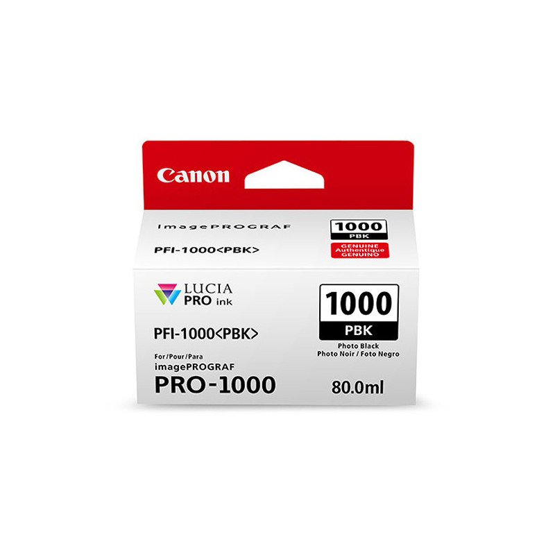 CANON CARTOUCHE ENCRE PFI-1000 POUR IMAGEPROGRAF PRO-1000