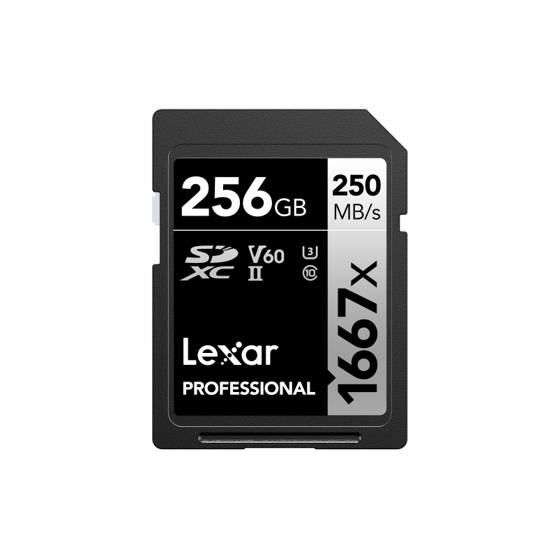 LEXAR CARTE MEMOIRE SD SILVER PRO UHS-I/II V30/60