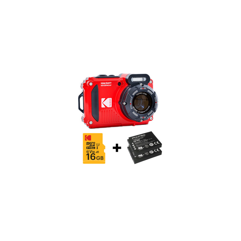 KODAK APPAREIL PHOTO NUMERIQUE ETANCHE PIXPRO WPZ2