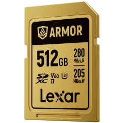 LEXAR CARTE MEMOIRE SDXC PRO GOLD SERIES ARMOR UHS-II