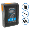 PATONA BATTERIES V-MOUNT 74 À 155WH...