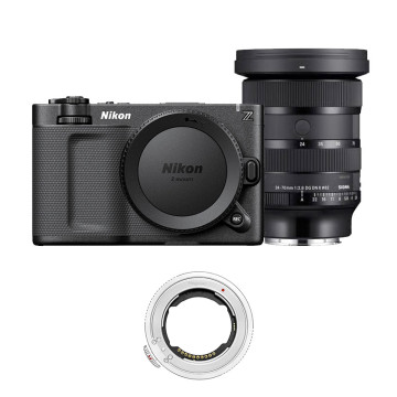 NIKON ZR + MEGADAP + SIGMA...