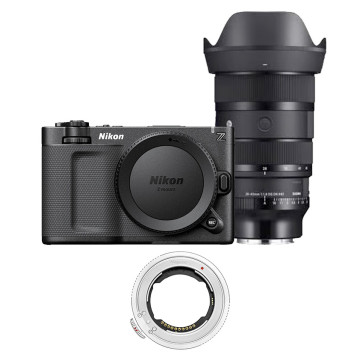 NIKON ZR + MEGADAP + SIGMA...