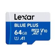 LEXAR CARTE MEMOIRE MICRO SDXC BLUE PLUS UHS-I V30 AVEC ADAPTATEUR SD