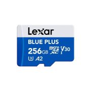 LEXAR CARTE MEMOIRE MICRO SDXC BLUE PLUS UHS-I V30 AVEC ADAPTATEUR SD