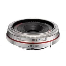 PENTAX OBJECTIF HD-DA 40MM F/2.8 LIMITED SILVER