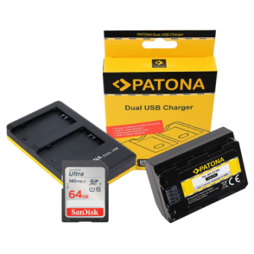 PATONA KIT BATTERIE &...