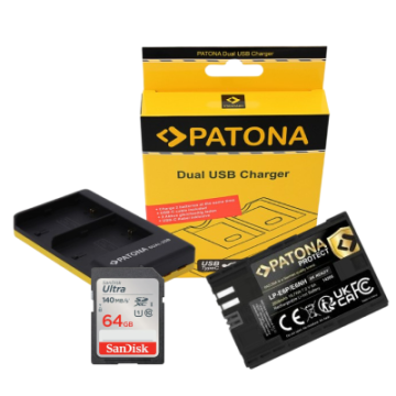 PATONA KIT BATTERIE &...