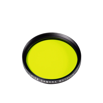 LEICA FILTRE NOIR  Jaune  E49