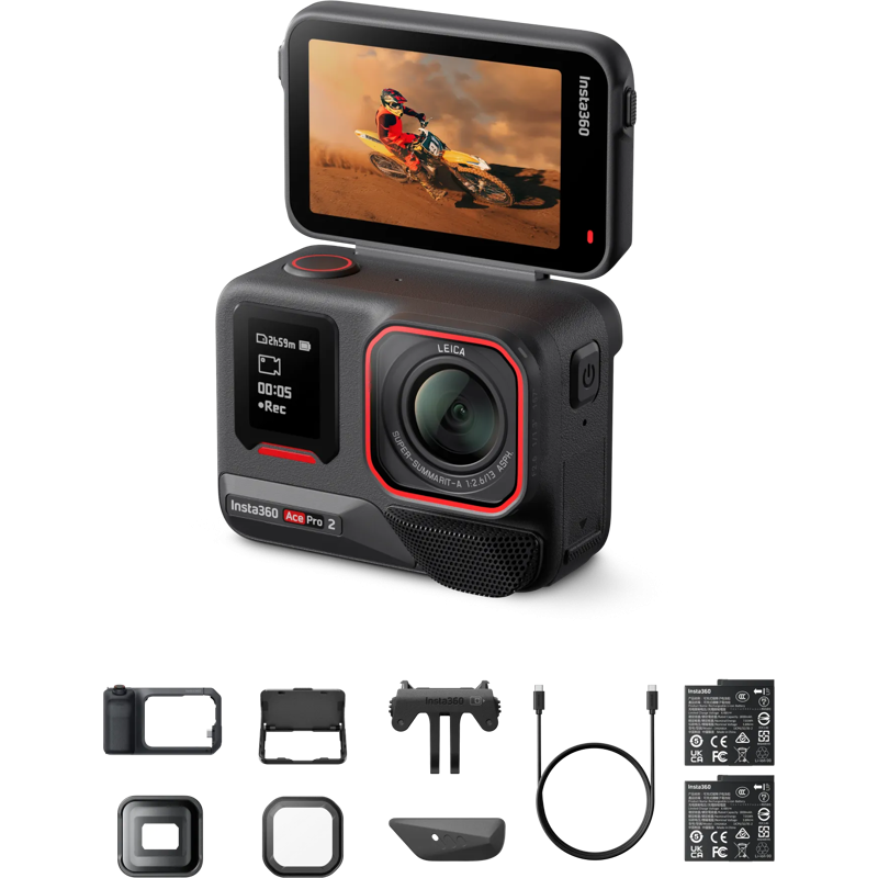 INSTA360 CAMERA D'ACTION ACE PRO 2 8K