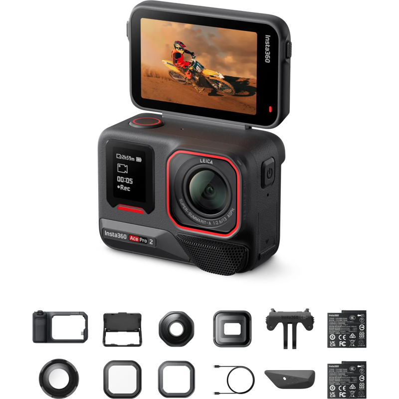 INSTA360 CAMERA D'ACTION ACE PRO 2 8K