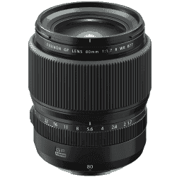 FUJIFILM OBJECTIF GF 80MM F/1.7 R WR