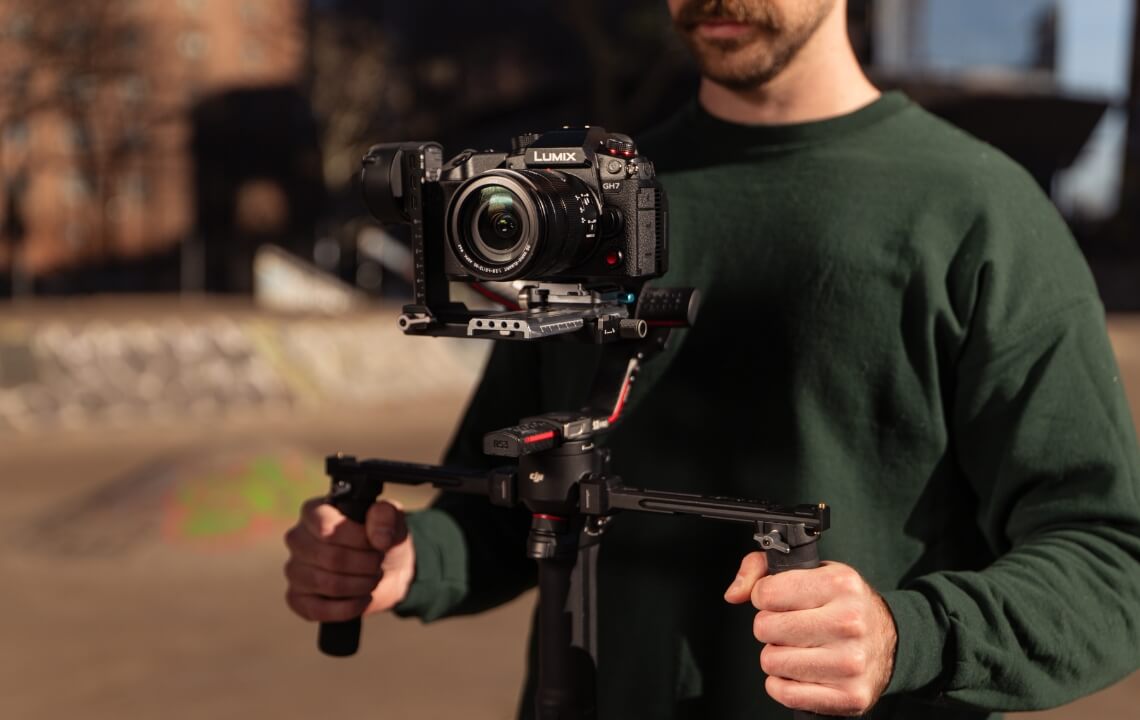 LUMIX GH7 utilisé pour tourner une vidéo