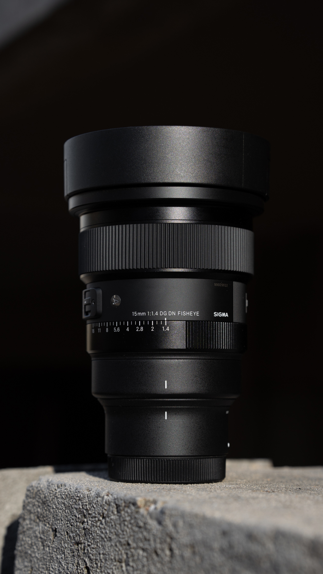 Objectif Sigma 15mm Diagonal Fisheye F1.4